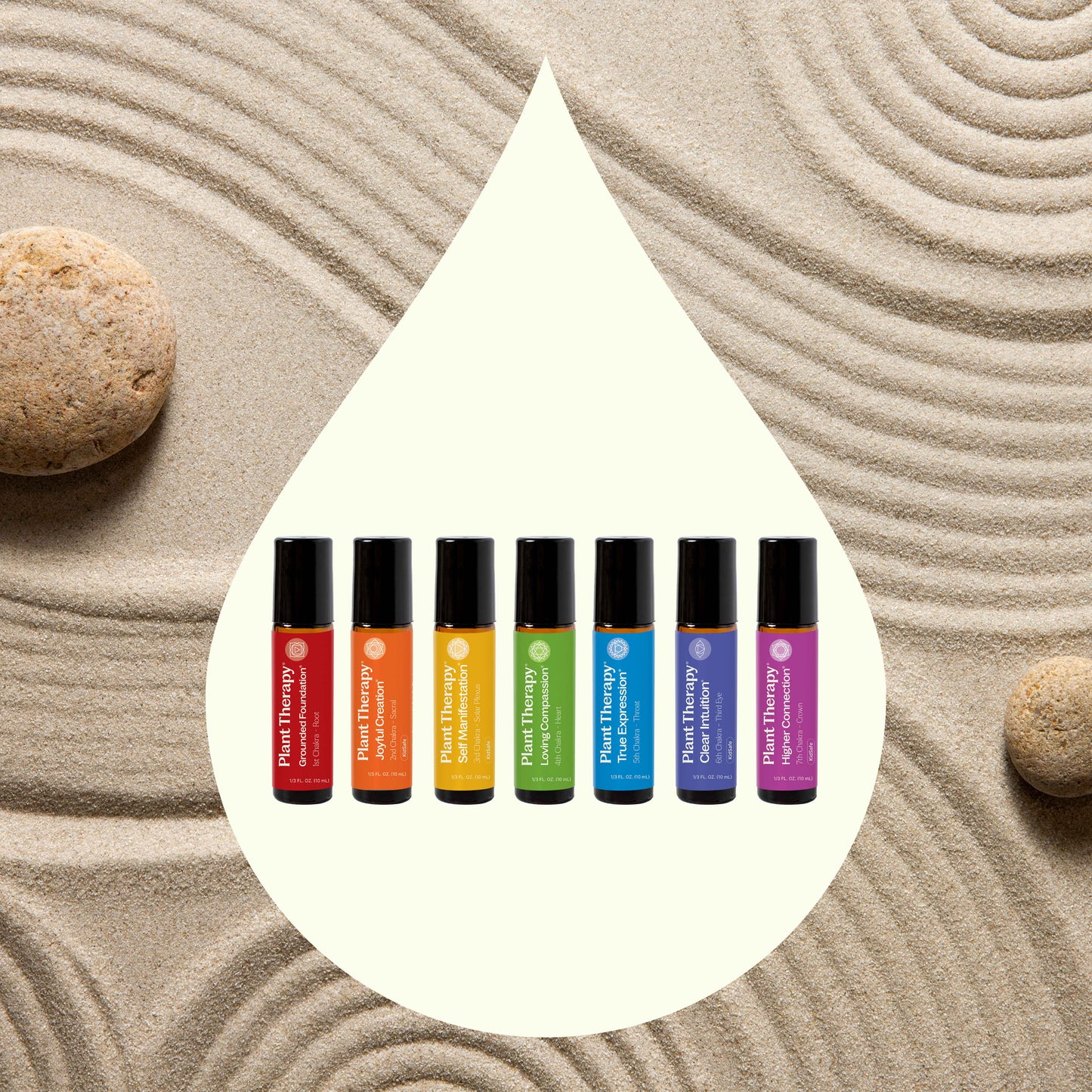 Chakra Blends Essential Oil Roll-On Set