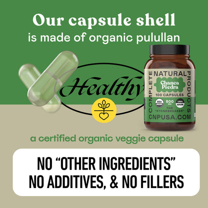 Organic Chanca Piedra Capsules