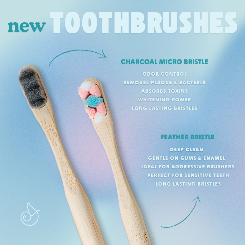Feather Bristle Toothbrush