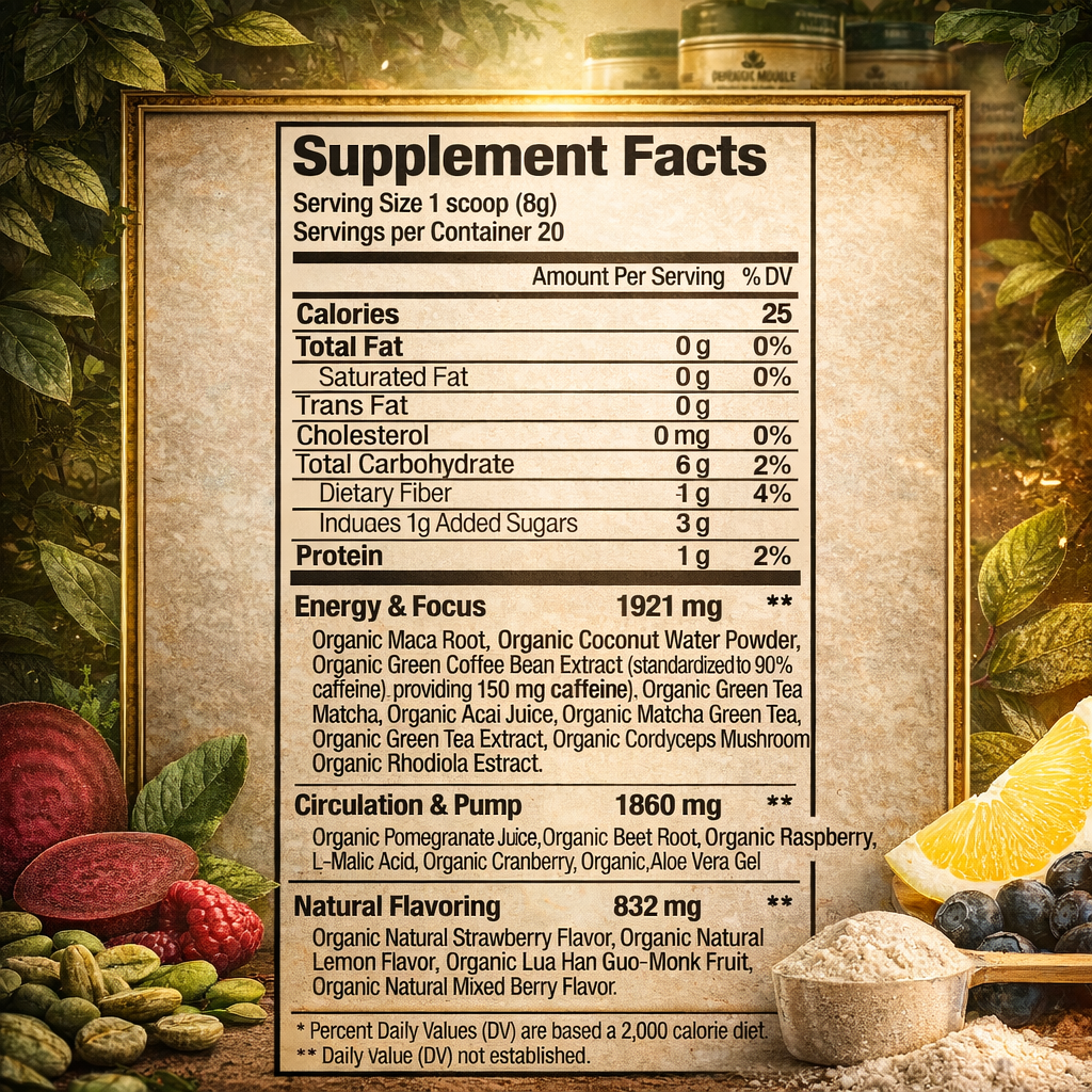 Pre-Workout - Lemon Berry