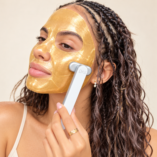 ZAQ ZAYN 2.0 Facial Wand + 24K Gold Hydrogel Face Mask Bundle