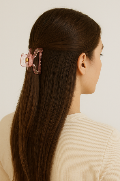Translucent Clawed Hair Clip
