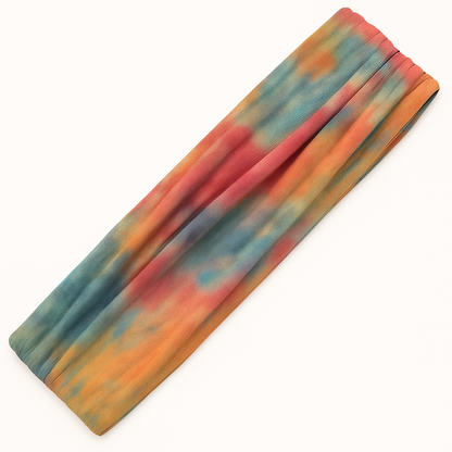 Rue - Wide Style  Tie-Dye Sports Wrap