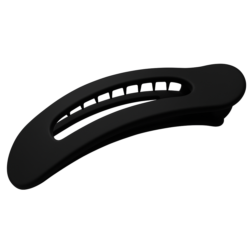 Oval Opulence Lay Flat Hair Clip - 2 Pack (Midnight Safari)