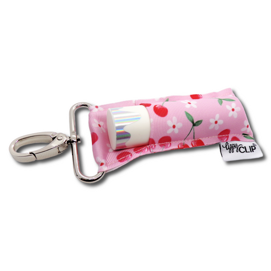 Cherries LippyClip KISS for larger lip balms, essential oil rollers, etc.