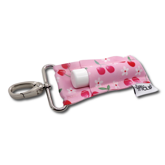 Cherries LippyClip KISS for larger lip balms, essential oil rollers, etc.
