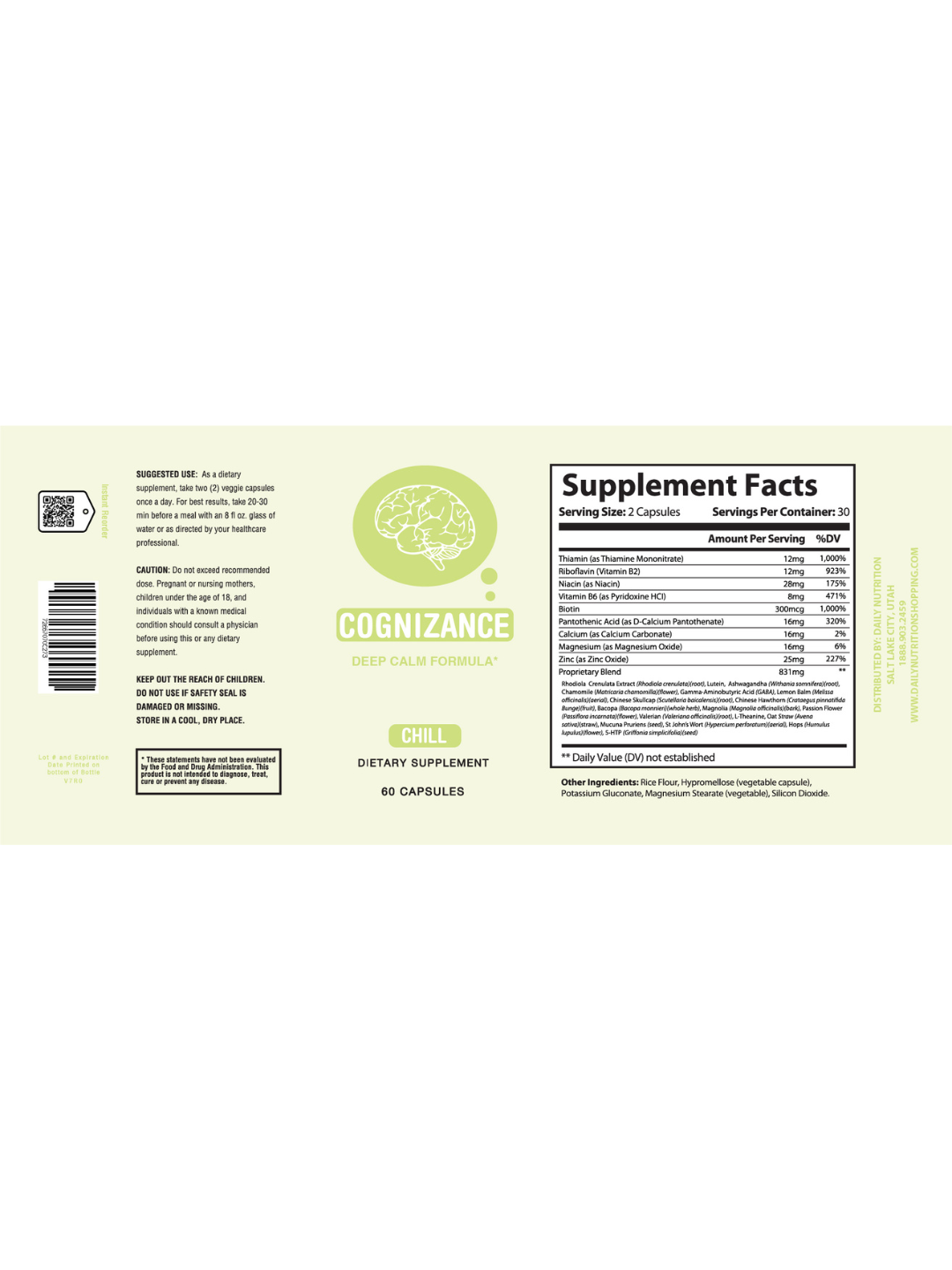 Cognizance | La píldora relajante