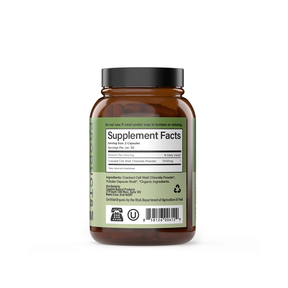 Organic Chlorella Capsules