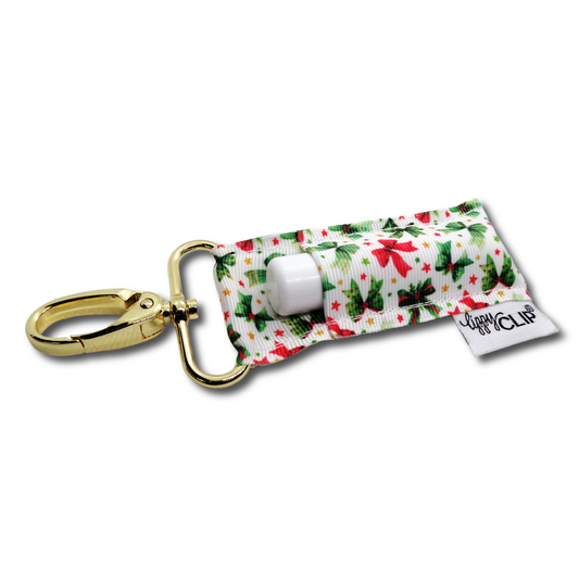 Christmas Bows LippyClip® Lip Balm Holder