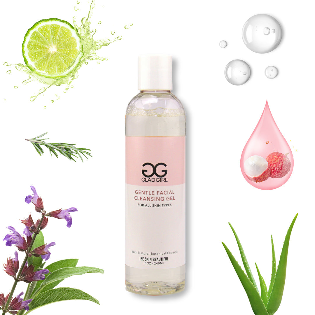Gentle Facial Cleansing Gel For All Skin Types