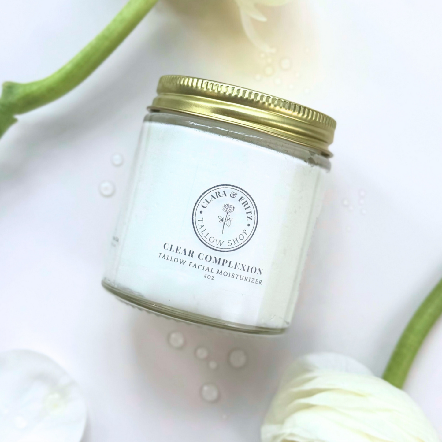 Clear Complexion Whipped Tallow Facial Moisturizer