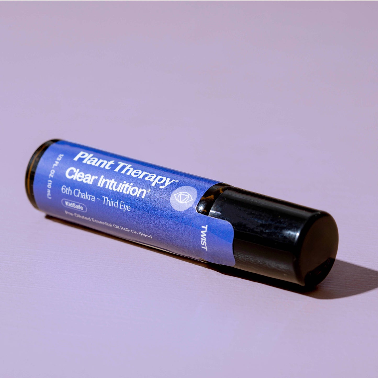 Mezcla de aceites esenciales prediluidos Clear Intuition (Chakra del entrecejo) Roll-on de 10 ml
