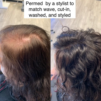 Clio 12 L | Remy Human Hair Topper (Hand-Tied)