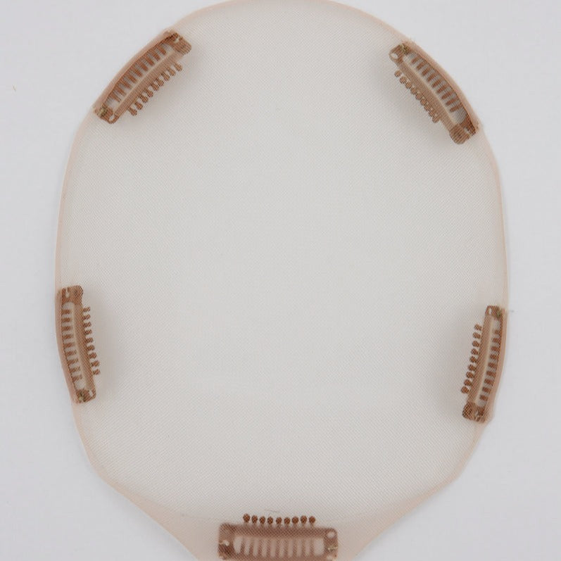 Clio 12 L | Remy Human Hair Topper (Hand-Tied)