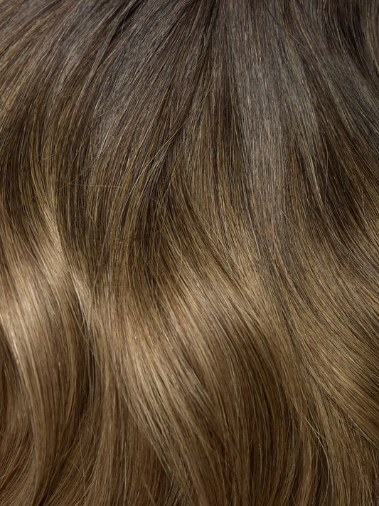 Balayage- Espresso (2) to Ash Brown (5B) 20" 210g
