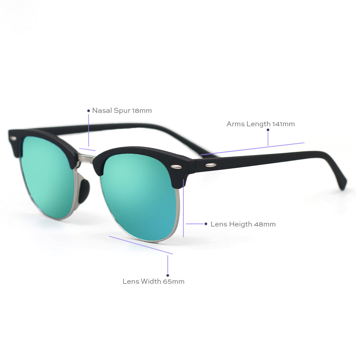 The Masters Mirrored Aqua