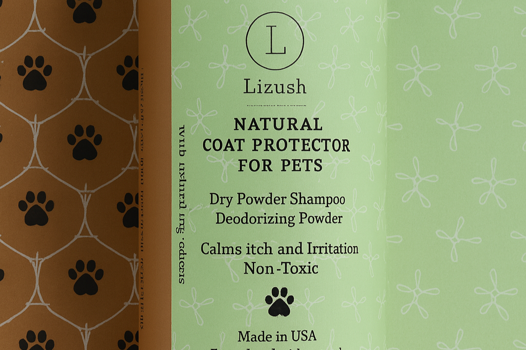 Natural Coat Protector for Dogs & Cats – Grooming Powder