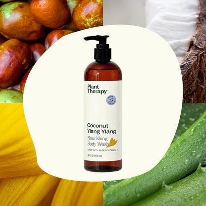 Gel de baño de coco ylang ylang