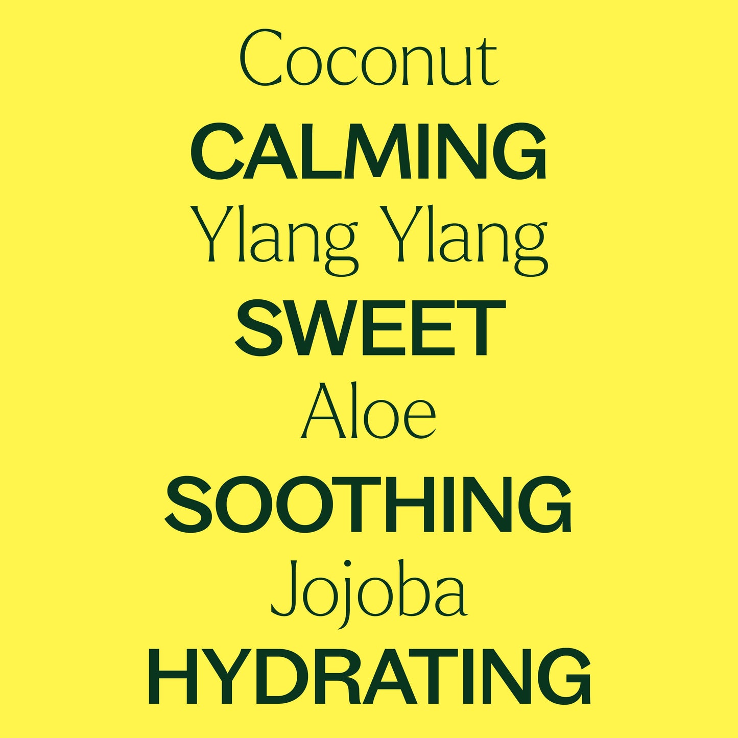Gel de baño de coco ylang ylang
