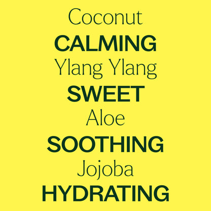 Gel de baño de coco ylang ylang
