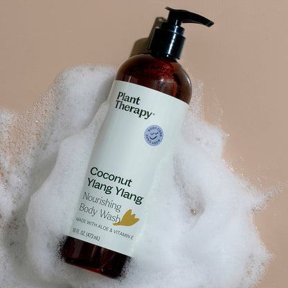 Gel de baño de coco ylang ylang