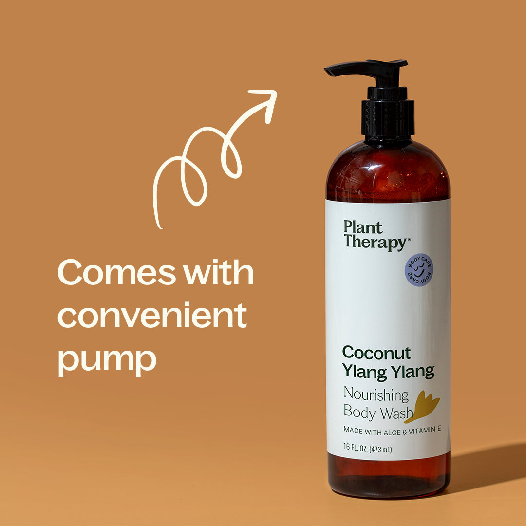 Gel de baño de coco ylang ylang