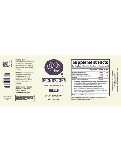 Cognizance | The Sleep Pill Daily Nutrition