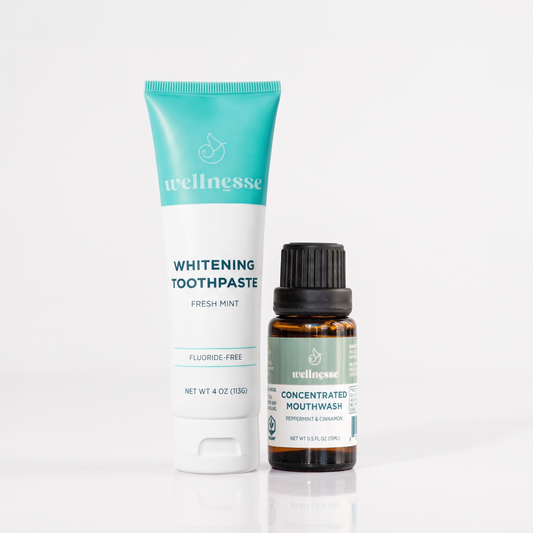 Toothpaste + Concentrated Mouthwash Set