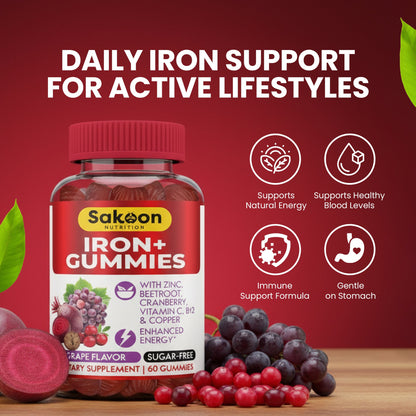 Sugar-Free Iron Gummies