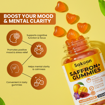 Sugar-Free Saffron Mood Gummies