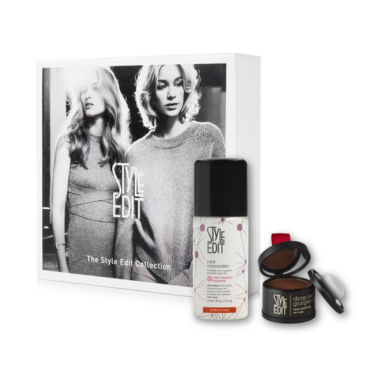 Red Travel Duo: Touch Up Powder and Travel Sized Concealer Spray