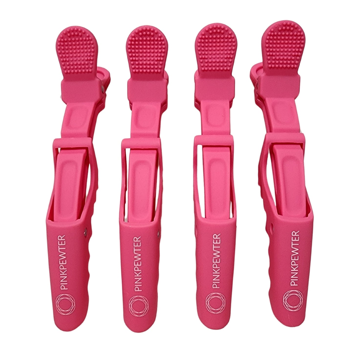 Professional Crocodile Grip No-Slip Sectioning Clips - 4pc