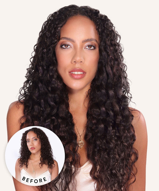 Curly Classic Clip-In Hair Extensions