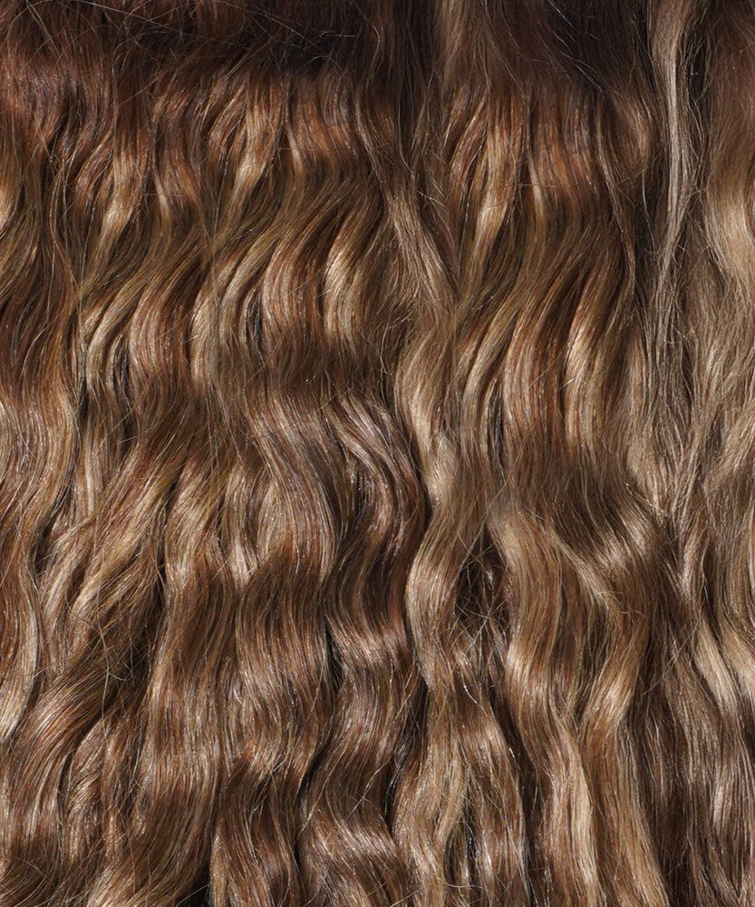 Extensiones de cabello rizado sin costuras con clip