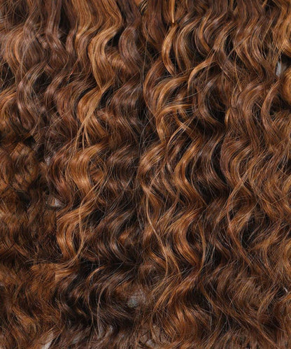 Extensiones de cabello rizado sin costuras con clip
