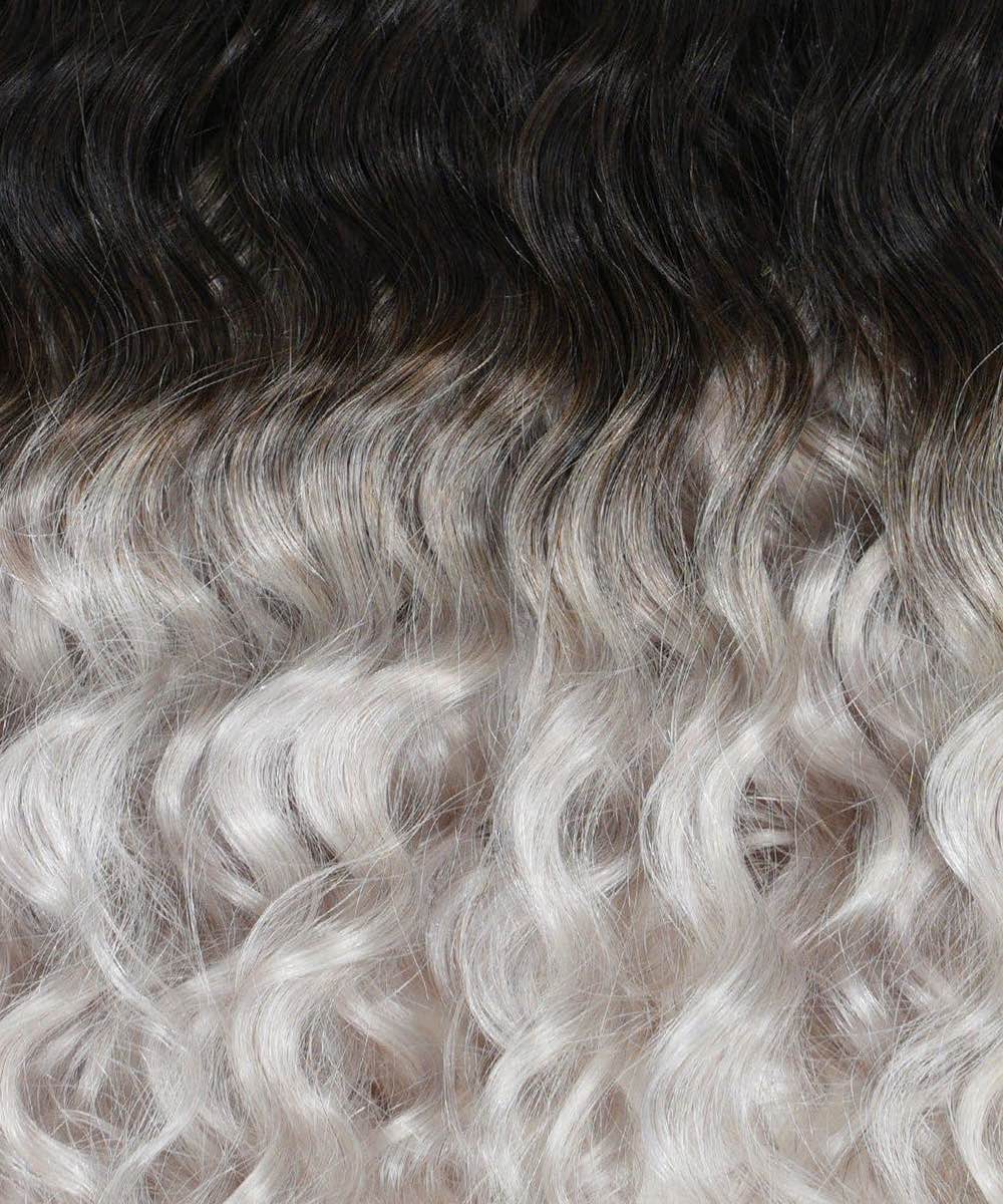 Extensiones de cabello rizado sin costuras con clip