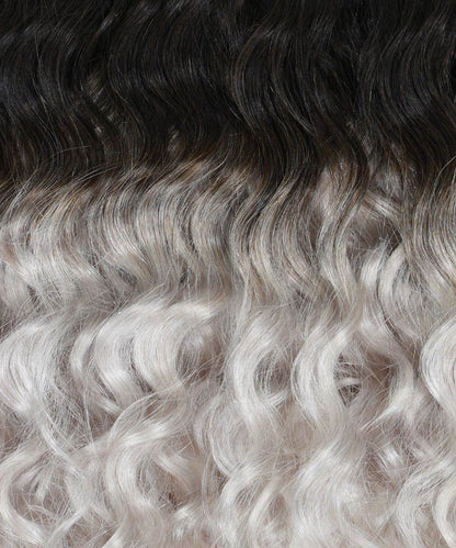 Extensiones de cabello rizado sin costuras con clip
