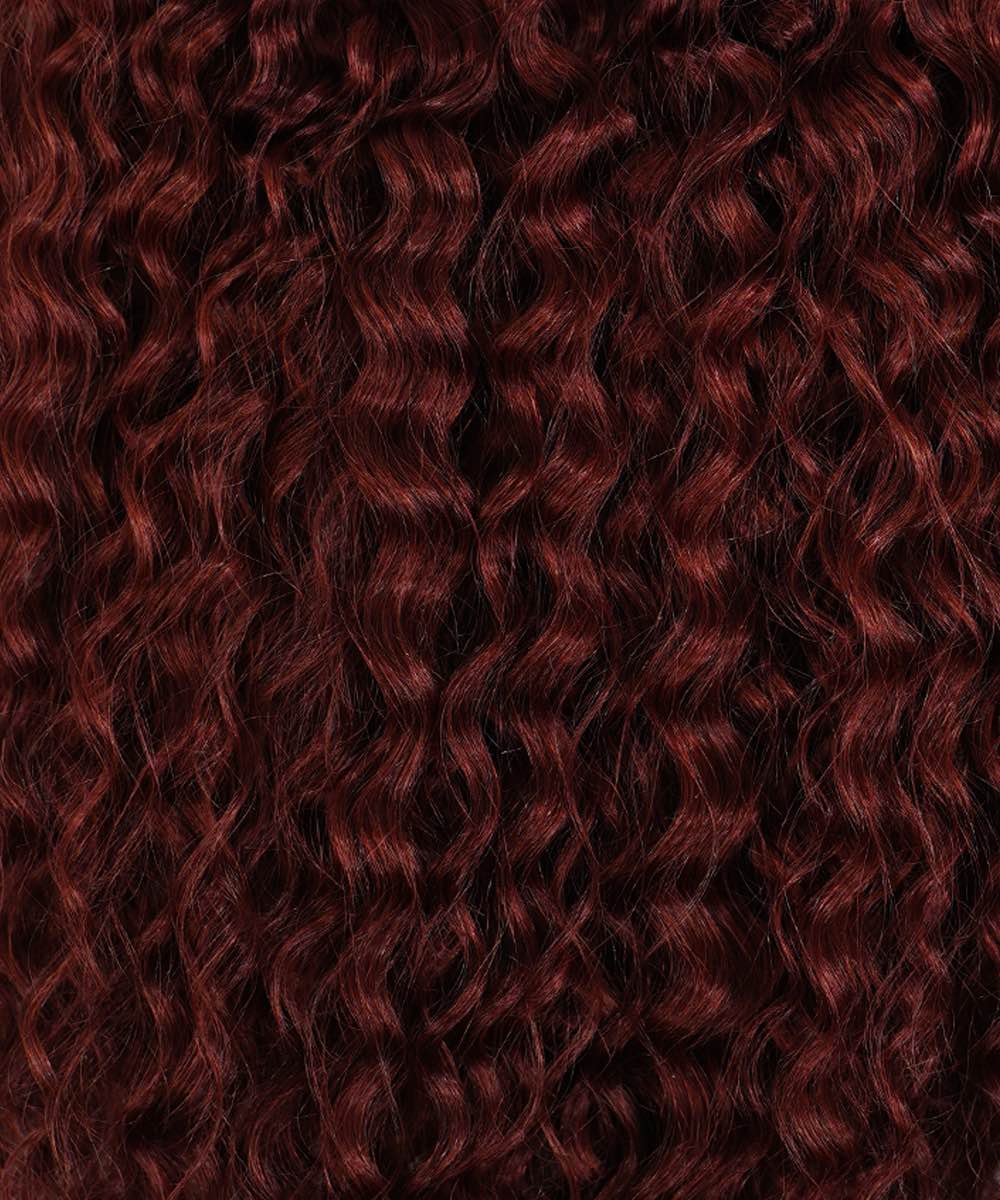 Extensiones de cabello rizado sin costuras con clip