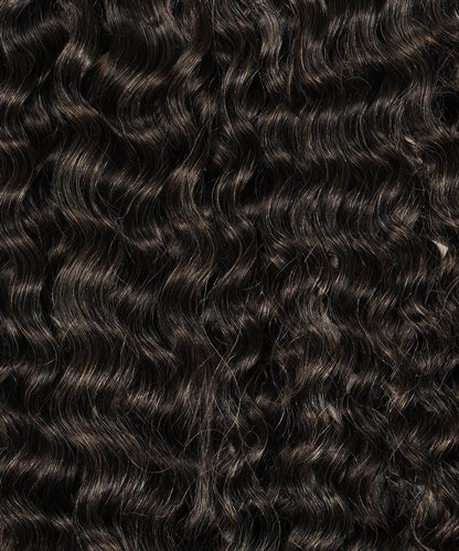 Extensiones de cabello rizado sin costuras con clip