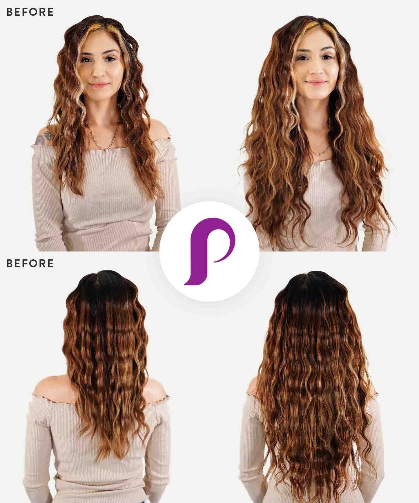 Curly Classic Tape-In Hair Extensions