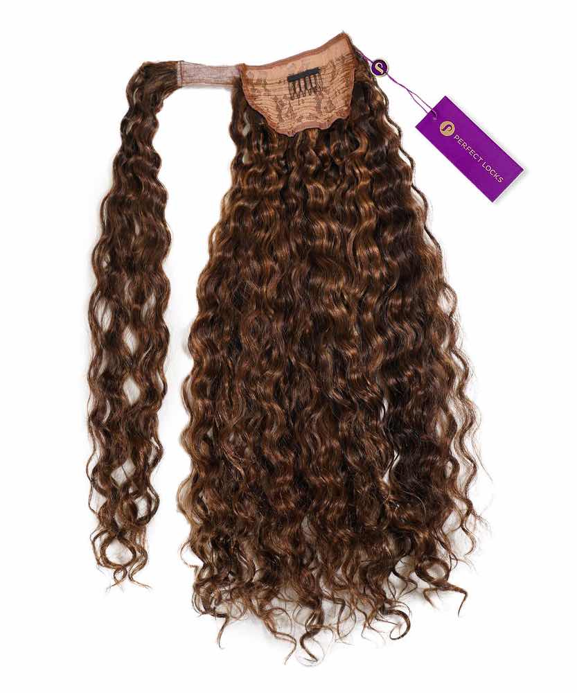 Curly Clip-In Ponytail Extensions