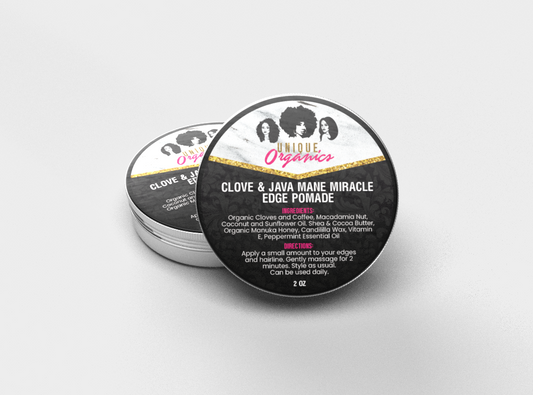 Edge Pomade With Clove & Coffee, Balding Edges, Scalp Care, Damaged Edges