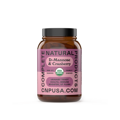Organic D-Mannose & Cranberry Capsules