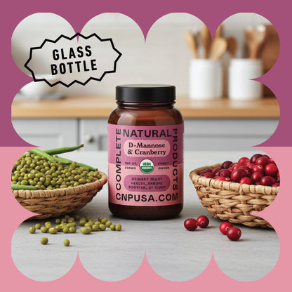 Organic D-Mannose & Cranberry Capsules