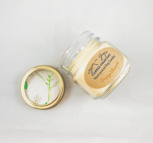 Orange Blossom Soy Candle – Fresh & Floral Scent | Mam Jam’s