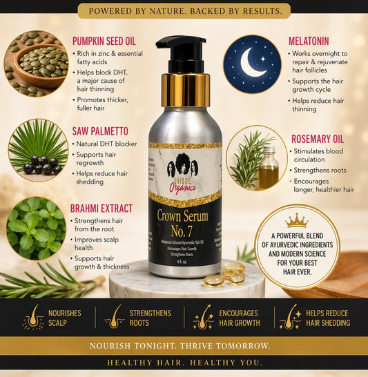 Melatonin Overnight Hair Oil