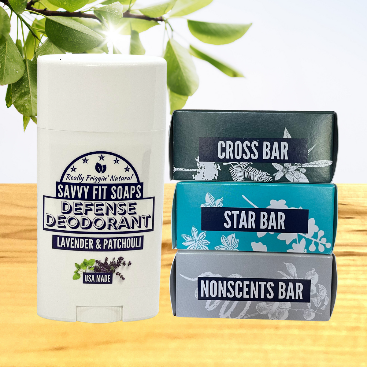3 Bars & Deodorant