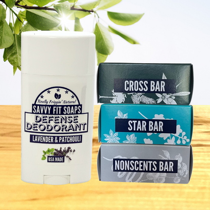 3 Bars & Deodorant