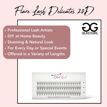 Flare Lash Delicates 20D