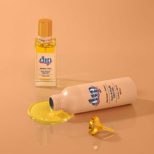 Dip REFILL Hair & Body Dry Oil - Wild Sage & Vetiver